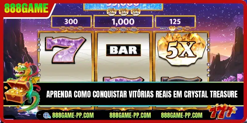 Aprenda como conquistar vitórias reais em Crystal Treasure