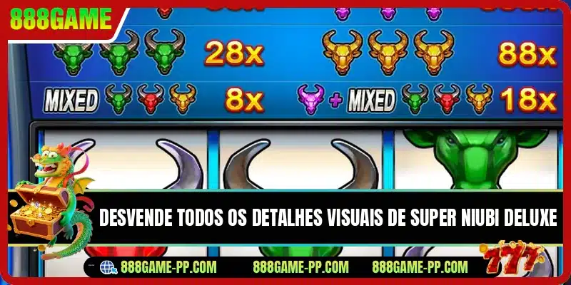 Desvende todos os detalhes visuais de Super Niubi Deluxe
