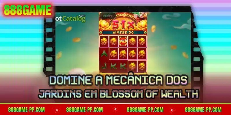 Domine a mecânica dos jardins em Blossom of Wealth