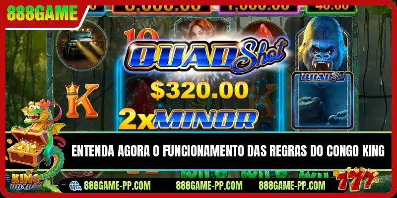 Entenda agora o funcionamento das regras do Congo King
