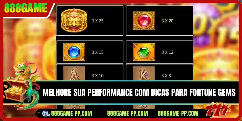 Melhore sua performance com dicas para Fortune Gems
