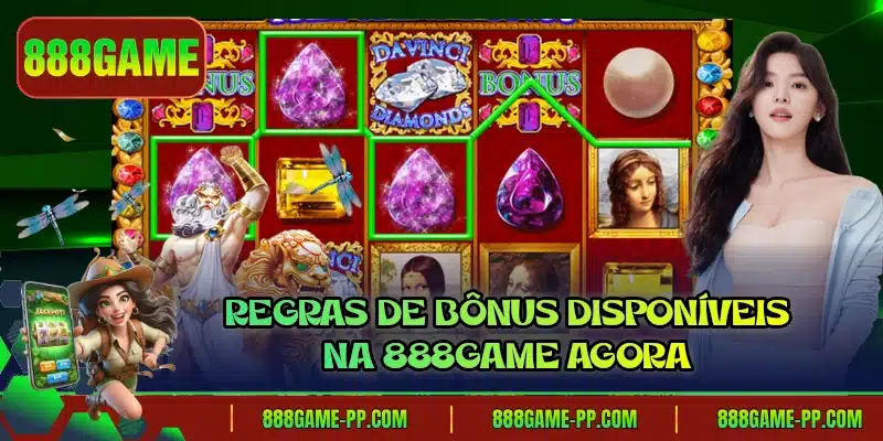 Regras de bônus disponíveis na 888GAME agora