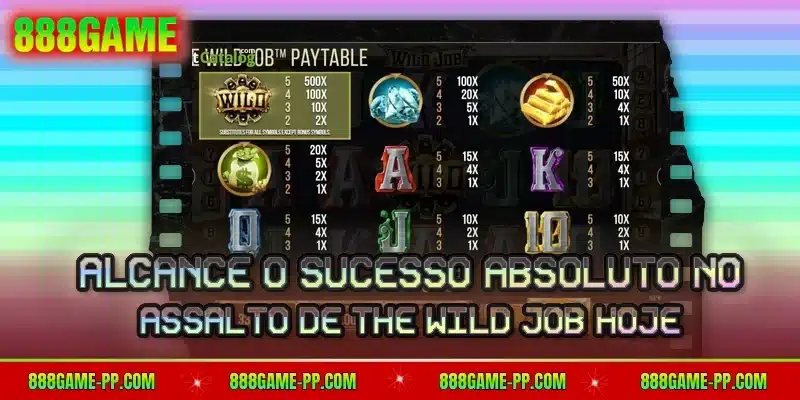 Alcance o sucesso absoluto no assalto de The Wild Job hoje