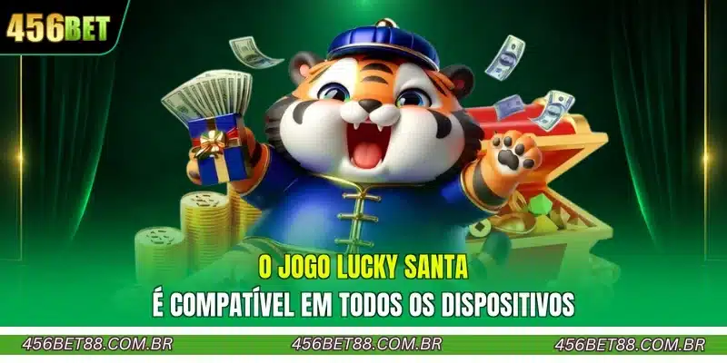 O jogo Lucky Santa é compatível em todos os dispositivos